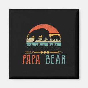 Aimant Papa Ours Drôle Cadeau pour la Fête des Pères pour