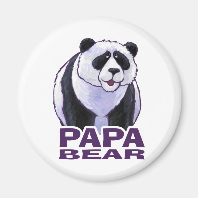 Aimant Papa Panda Bear (Devant)