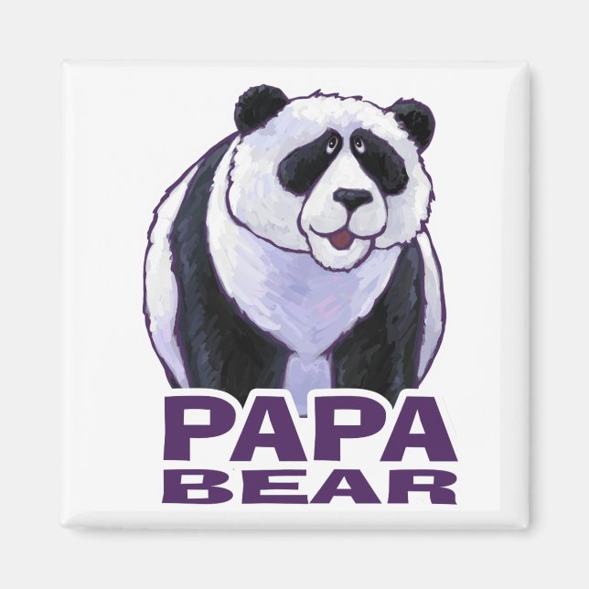 Aimant Papa Panda Bear (Devant)