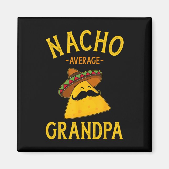 Aimant Papá pas moyen pour Cinco De Mayo et père (Devant)