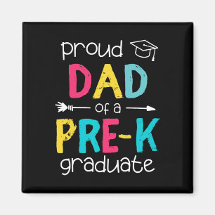 Aimant Papa Père Prek Famille préscolaire Correspondance
