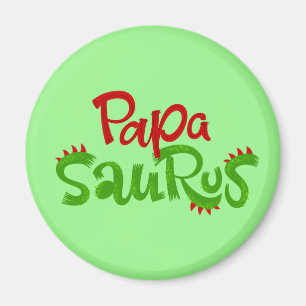 Aimant Papa Saurus Graphic