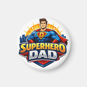 Aimant Papa Super-héros