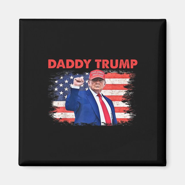 Aimant Papa Trump 5  (Devant)