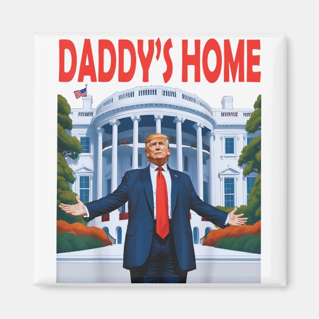 Aimant Papa Trump à la maison (Devant)