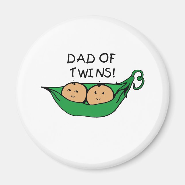 Aimant Papa Twin Pod (Devant)