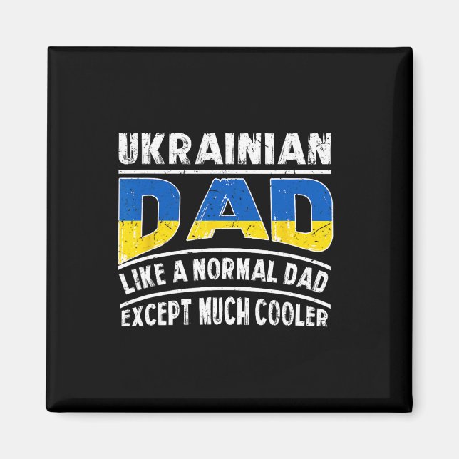 Aimant Papa ukrainien comme un normal sauf beaucoup plus  (Devant)