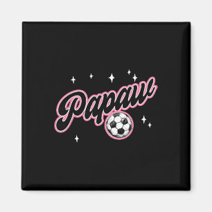 Aimant Papapapa foot Grand-père Papaw d'un joueur de foot