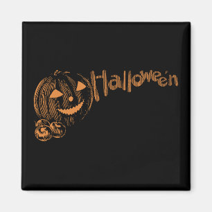 Aimant Papa's Posse of Halloween Jack o Lanterns