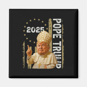 Aimant Pape Trump Drôle Trump Vatican Chrétien Rétro Chu
