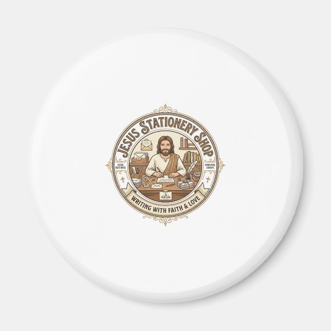 Aimant Papeterie Jésus Papeterie Jésus Christ (Devant)