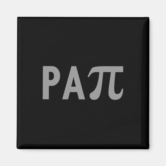 Aimant Papi Puns Fun Fête des pères Outfit Pour Les Ensei (Devant)