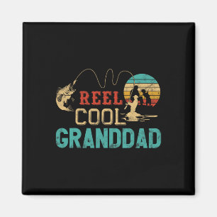 Aimant Papi super cool Cadeaux de canne à pêche drôles vi