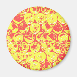 Aimant Papier à bulle d'art pop