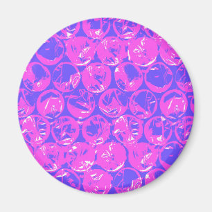 Aimant Papier à bulle d'art pop