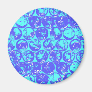 Aimant Papier à bulle pop art