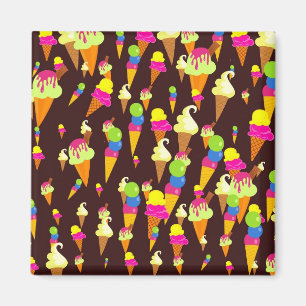 Aimant Papier peint de glace