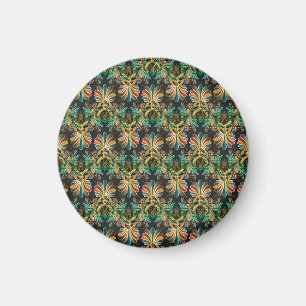Aimant Papier peint Ornate Flower Luxury