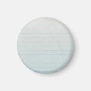 Aimant Papier rayé de carnet de notes à spirale