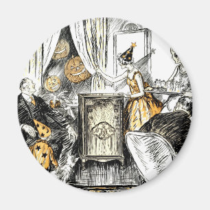 Aimant Papiers Vintages Halloween
