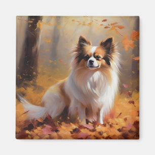 Aimant Papillon à l'automne Feuilles automne Inspiration
