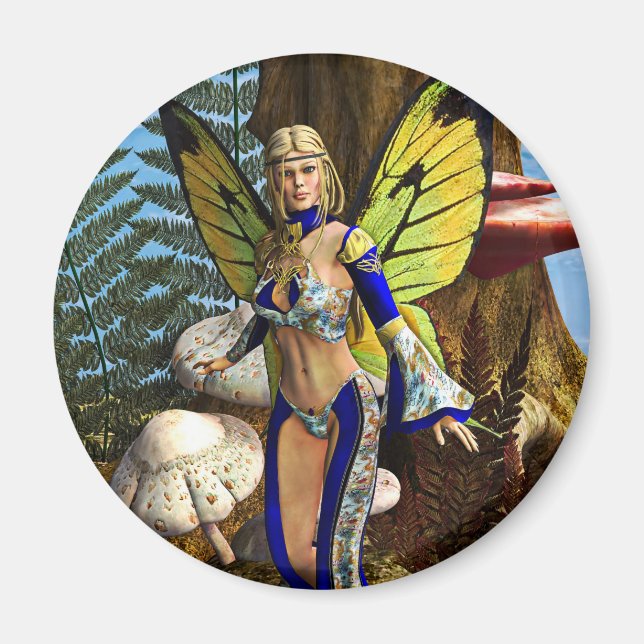 Aimant Papillon de fée (Devant)