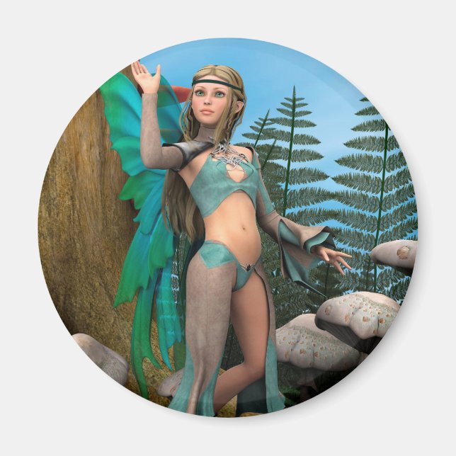 Aimant Papillon de fée (Devant)