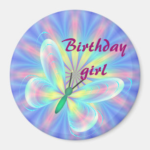 Aimant Papillon en pastel