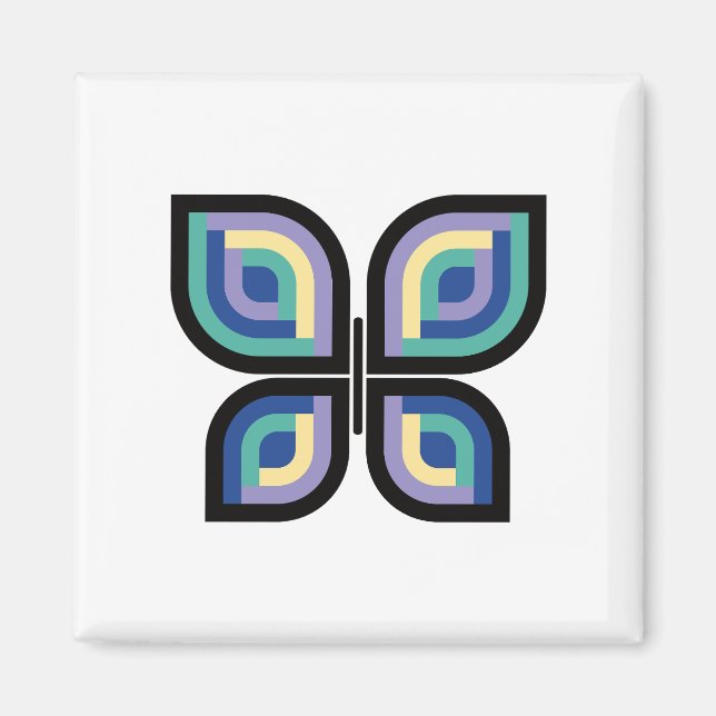Aimant Papillon Pétal Prism (Devant)