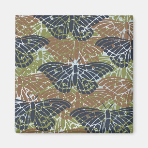 Aimant Papillons Abstraits