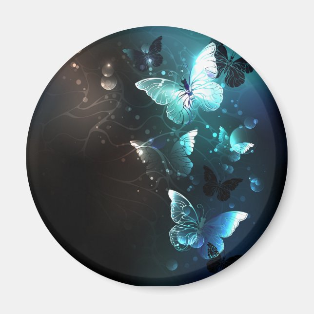 Aimant Papillons de nuit à la menthe (Devant)