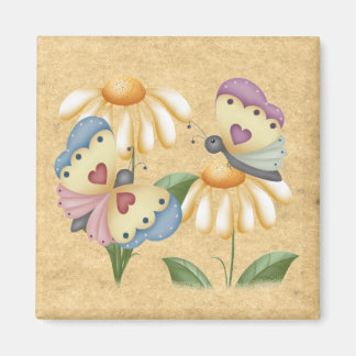 Aimant Papillons du pays