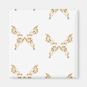 Aimant Papillons floraux