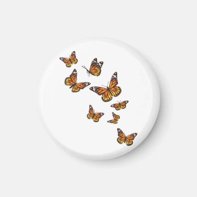 Aimant Papillons volants - Gardener à papillon Ento (Devant)