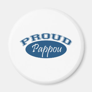 Aimant Pappou Fière (bleu)