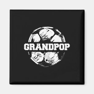 Aimant Papy de foot Papy Ll Split Drôle de grand-père foo