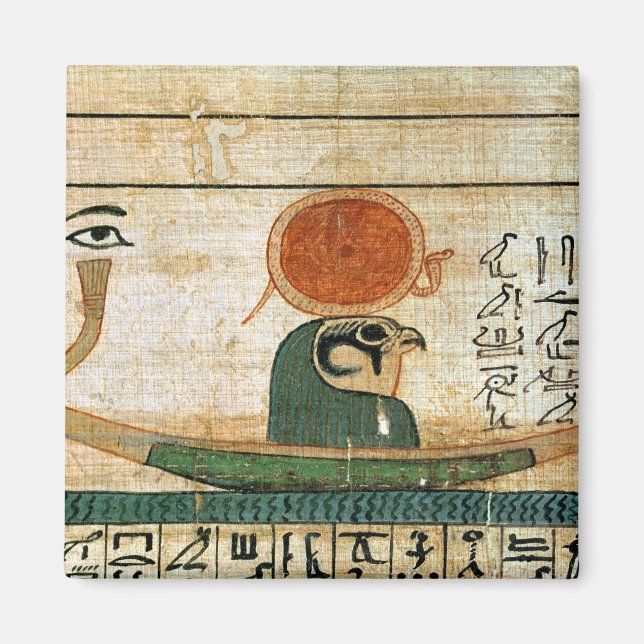 Aimant papyrus funéraire égyptien (Devant)