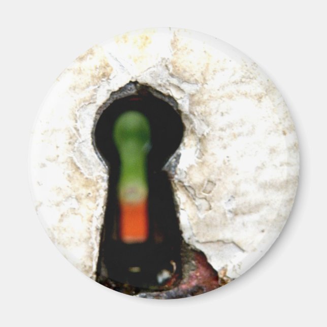 Aimant par le trou de touche (Devant)