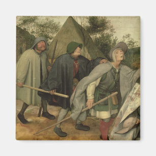 Aimant Parabole de l'aveugle, détail de trois aveugles