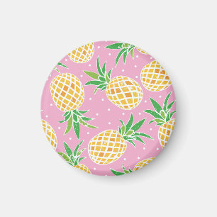 Aimant Paradis de l'ananas : Motif tropical