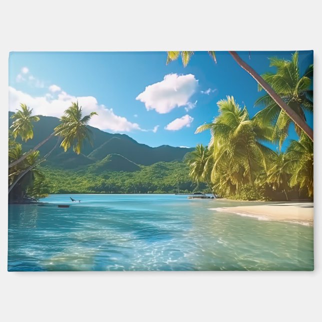 Aimant Paradis insulaire du Costa Rica (Recto)
