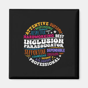 Aimant Paraéducateur pour l'inclusion super - Éducation s