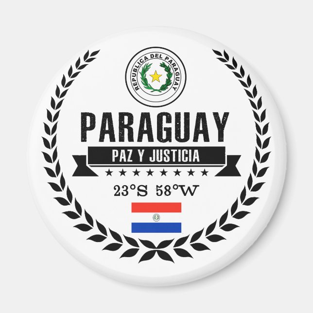 Aimant Paraguay (Devant)