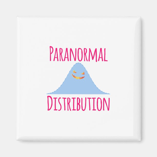 Aimant Paranormal Distribution Fun Halloween Normal Ghost (Devant)