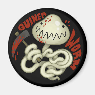 Aimant PARASITES : Ver de Guinée