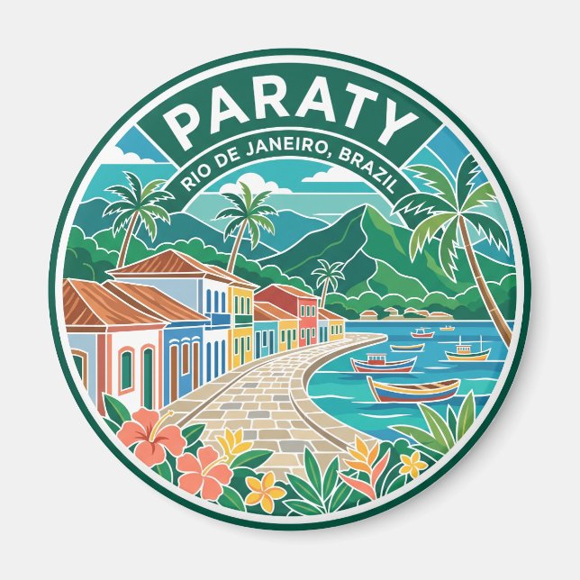 Aimant Paraty Brésil (Devant)