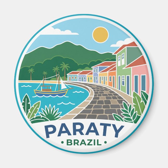 Aimant Paraty Brésil (Devant)