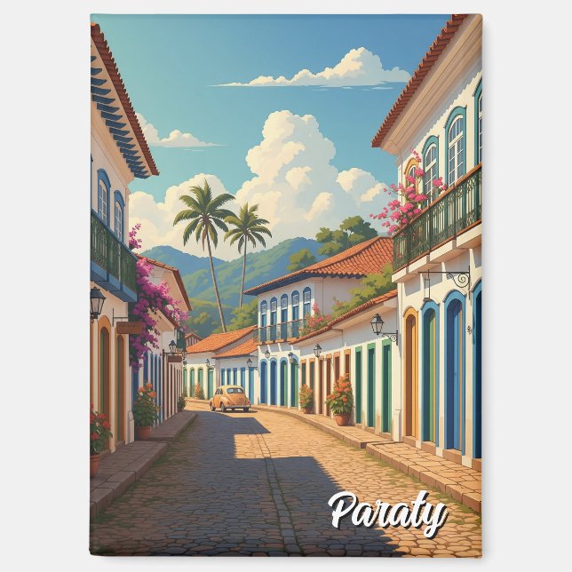 Aimant Paraty Brésil Travel (Recto)
