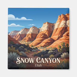 Aimant Parc d'État de Snow Canyon St. George Utah