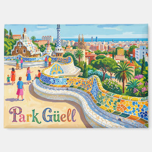 Aimant Parc Güell Espagne